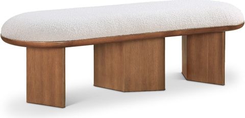 The Versatile Charm of the Wilshire Boucle Bench for Any Room